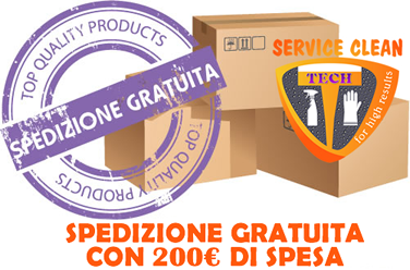Spedizione Gratuita Service Clean Tech