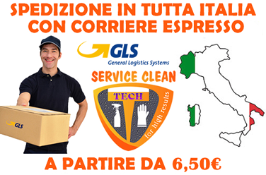 Spedizione In Tutta Italia Con Corriere GLS Service Clean Tech