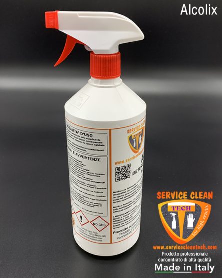Alcolix Detergente Igienizzante Alcolico HACCP Pronto Uso 1000ml Dettaglio 1