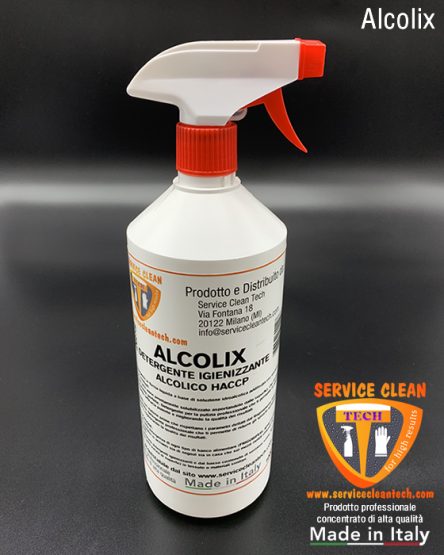 Alcolix Detergente Igienizzante Alcolico HACCP Pronto Uso 1000ml