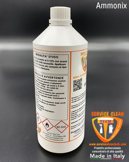 Ammonix Detergente Alcolico Ammoniacale Concentrato 1000ml Dettaglio 1