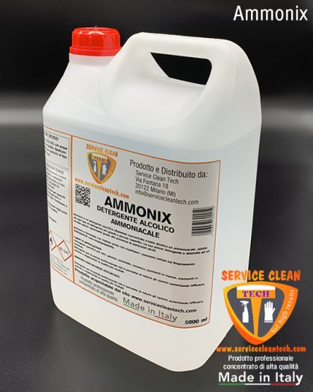 Ammonix Detergente Alcolico Ammoniacale Concentrato 5000ml Dettaglio 1