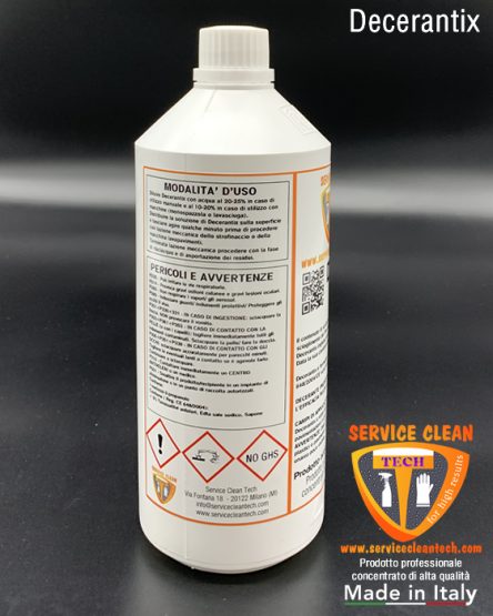 Decerantix Decerante Alcolico Alcalino Concentrato 1000ml Dettaglio 2