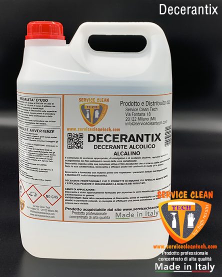 Decerantix Decerante Alcolico Alcalino Concentrato 5000ml