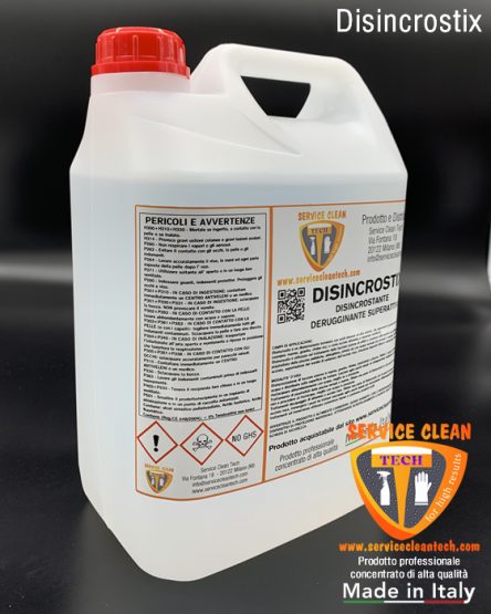 Disincrostix Disincrostante Derugginante Superattivo Concentrato 5000ml Dettaglio 1