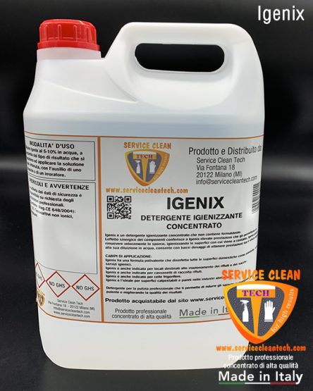 Igenix Detergente Igienizzante Concentrato 5000ml