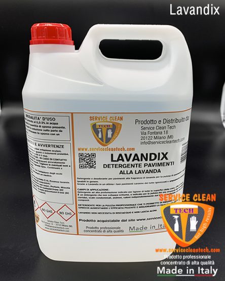 Lavandix Detergente Pavimenti Alla Lavanda Concentrato 5000ml
