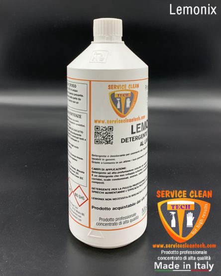 Lemonix Detergente Pavimenti Al Limone Concentrato 1000ml Dettaglio 2