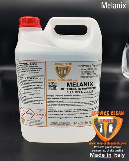 Melanix Detergente Pavimenti Alla Mela Verde Concentrato 5000ml