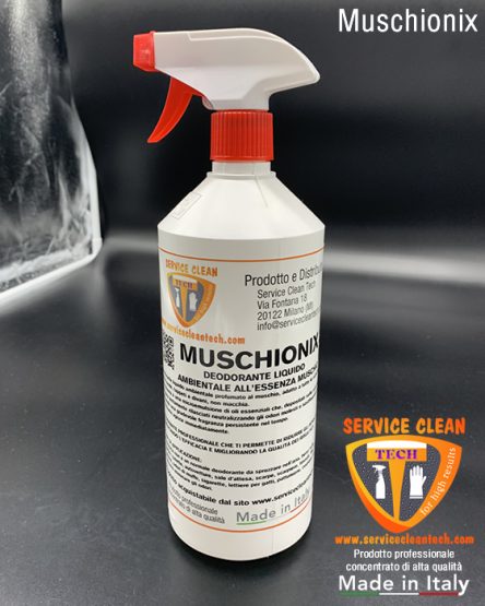 Muschionix Deodorante Liquido Ambientale Alla Essenza Muschio Pronto Uso 1000ml