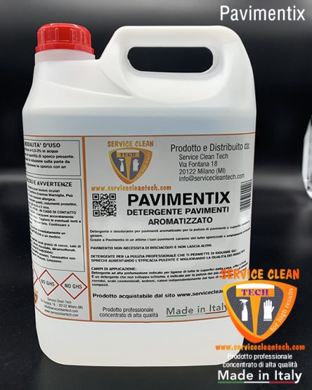 Pavimentix Detergente Pavimenti Aromatizzato Concentrato 5000ml