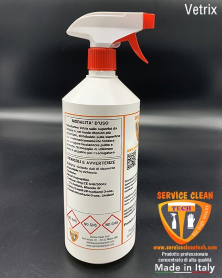 Vetrix Detergente Brillantante Vetri E Cristalli Pronto Uso 1000ml Dettaglio 2