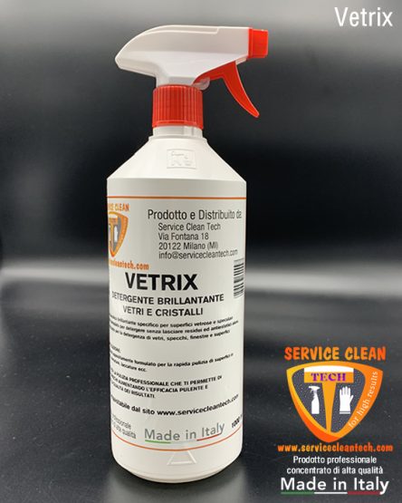 Vetrix Detergente Brillantante Vetri E Cristalli Pronto Uso 1000ml