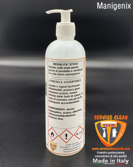 Manigenix Igienizzante Mani Antibatterico Pronto Uso 500ml Dettaglio 2